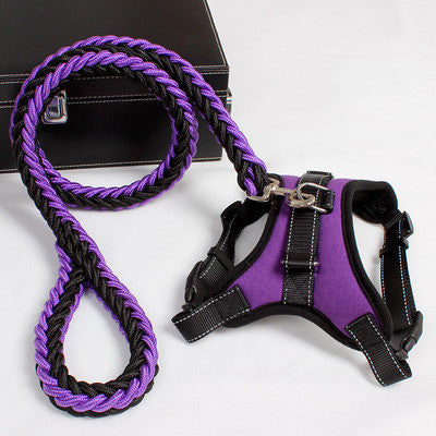 Nylon Medium & Large Dog Harness / Collar / K9 Padded