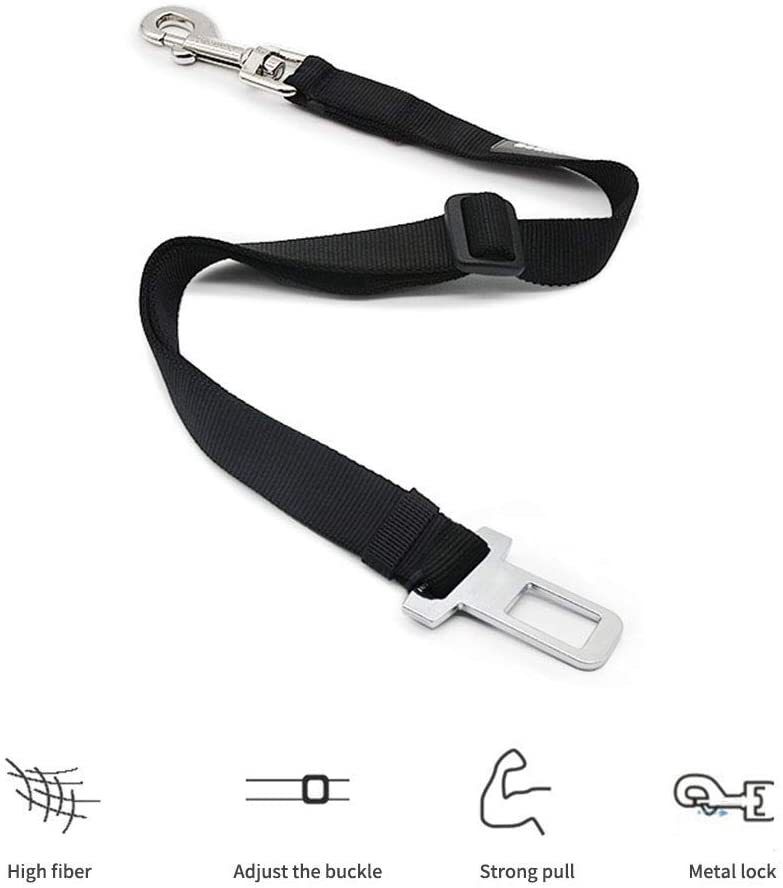 Retractable Dog Safety Belt Car / Safety Belt For Pet Dog Supplies Car Safety Buckle