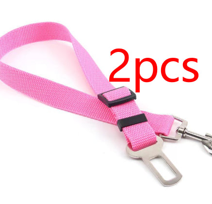 Retractable Dog Safety Belt Car / Safety Belt For Pet Dog Supplies Car Safety Buckle